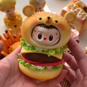 |Genuine|Custom McDonald’s Labubu in Clay Artwork(Designer:XXTJ) - Image 3