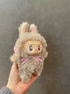 |Genuine|Authentic POPMART Bubble Mart Labubu Macaron Vinyl Face Plush Doll Handmade Modification - Winnie the PoohBUBU(Welfare feedback limited time） - Image 4